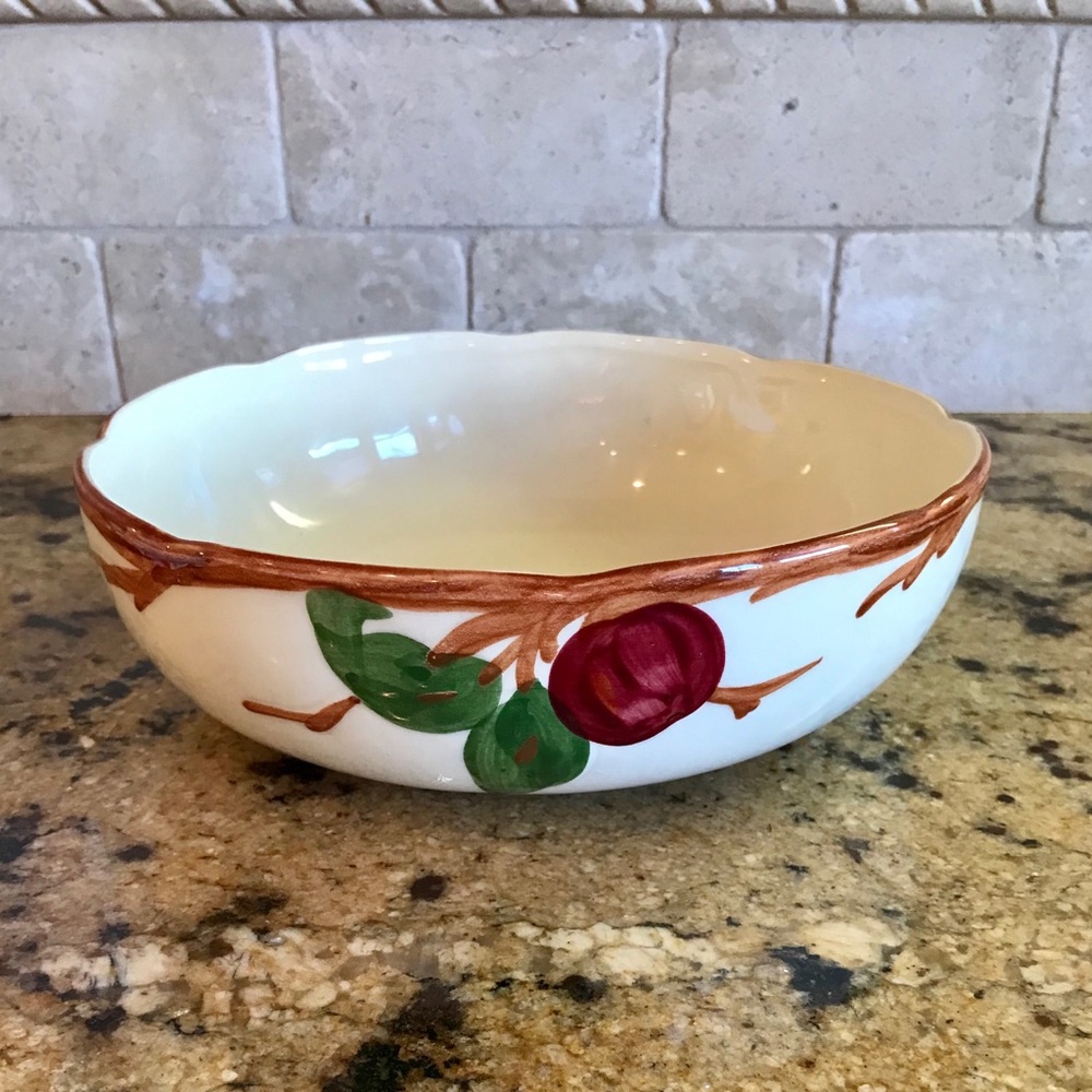 Vintage Franciscan Apple Serving/Vegetable Bowl